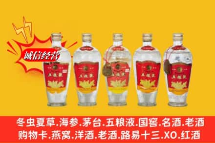 巴彦县回收老五粮液